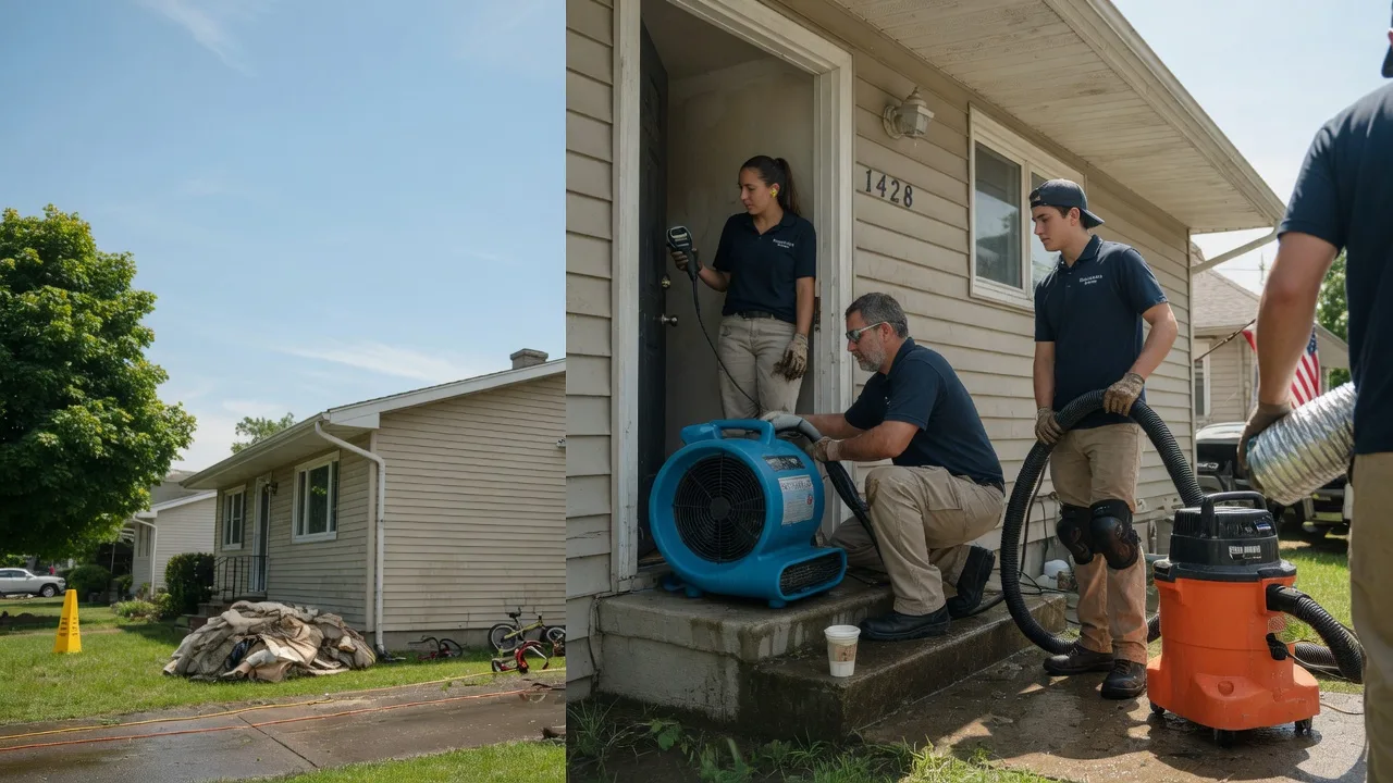Water Damage Restoration in Clarksville, TN near me
